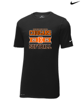 Escondido HS Softball Stamp 25 - Mens Nike Cotton Poly Tee