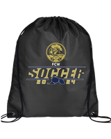 FC Warriors Soccer Lines - Drawstring Bag