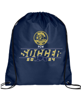 FC Warriors Soccer Lines - Drawstring Bag