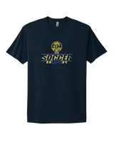 FC Warriors Soccer Lines - Mens Select Cotton T-Shirt