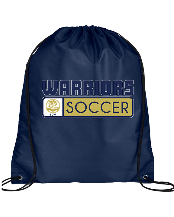 FC Warriors Soccer Pennant - Drawstring Bag