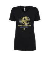 FC Warriors Soccer Soccer Ball - Womens Vneck