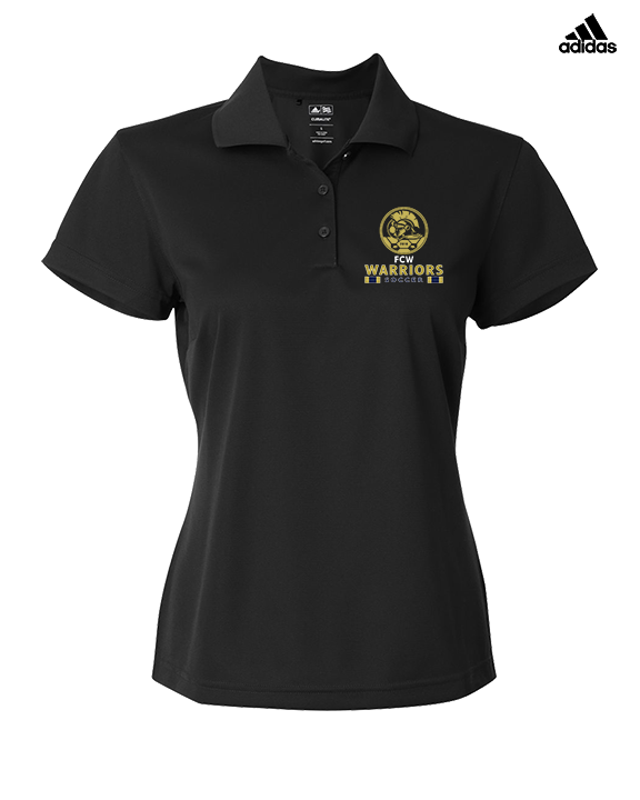 FC Warriors Soccer Stacked - Adidas Womens Polo