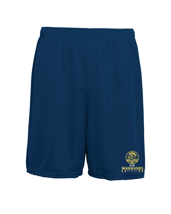 FC Warriors Soccer Stacked - Mens 7inch Training Shorts