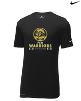 FC Warriors Soccer Stacked - Mens Nike Cotton Poly Tee