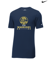 FC Warriors Soccer Stacked - Mens Nike Cotton Poly Tee
