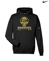 FC Warriors Soccer Stacked - Nike Club Fleece Hoodie