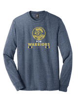 FC Warriors Soccer Stacked - Tri-Blend Long Sleeve