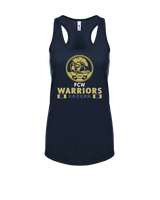 FC Warriors Soccer Stacked - Womens Tank Top