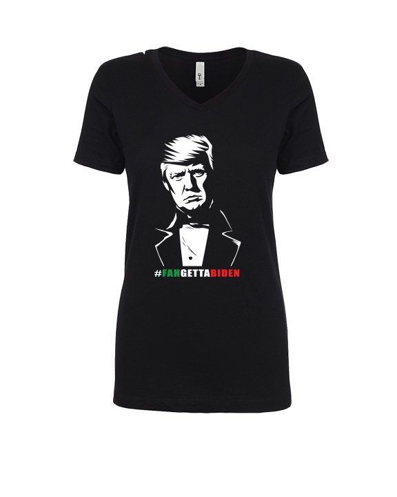 FahGettaBiden-01 - Womens Vneck