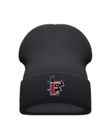 Fairfield HS Baseball F Logo - Knit Fold Over Beanie