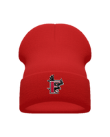 Fairfield HS Baseball F Logo - Knit Fold Over Beanie