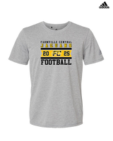 Farmville Central HS Football Stamp - Mens Adidas Performance Shirt