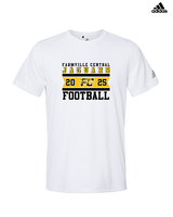 Farmville Central HS Football Stamp - Mens Adidas Performance Shirt