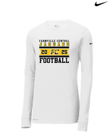 Farmville Central HS Football Stamp - Mens Nike Longsleeve