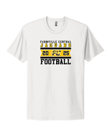 Farmville Central HS Football Stamp - Mens Select Cotton T-Shirt