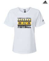 Farmville Central HS Football Stamp - Womens Adidas Performance Shirt