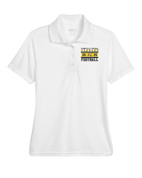 Farmville Central HS Football Stamp - Womens Polo