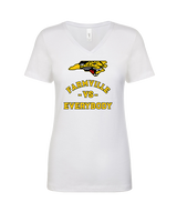 Farmville Central HS Football Vs Everybody 2 - Womens Vneck