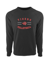 Fishers HS Boys Volleyball Curve 2 - Crewneck Sweatshirt