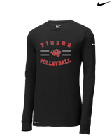 Fishers HS Boys Volleyball Curve 2 - Mens Nike Longsleeve