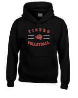 Fishers HS Boys Volleyball Curve 2 - Unisex Hoodie