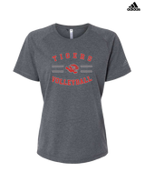Fishers HS Boys Volleyball Curve 2 - Womens Adidas Performance Shirt