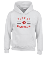 Fishers HS Boys Volleyball Curve 2 - Youth Hoodie