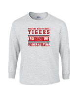 Fishers HS Boys Volleyball Stamp 25 - Cotton Longsleeve