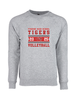 Fishers HS Boys Volleyball Stamp 25 - Crewneck Sweatshirt