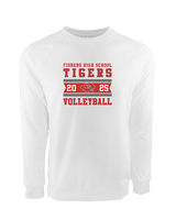 Fishers HS Boys Volleyball Stamp 25 - Crewneck Sweatshirt
