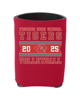 Fishers HS Boys Volleyball Stamp 25 - Koozie
