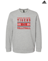 Fishers HS Boys Volleyball Stamp 25 - Mens Adidas Crewneck