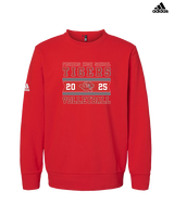 Fishers HS Boys Volleyball Stamp 25 - Mens Adidas Crewneck