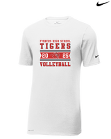 Fishers HS Boys Volleyball Stamp 25 - Mens Nike Cotton Poly Tee