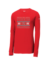 Fishers HS Boys Volleyball Stamp 25 - Mens Nike Longsleeve