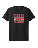 Fishers HS Boys Volleyball Stamp 25 - Mens Select Cotton T-Shirt