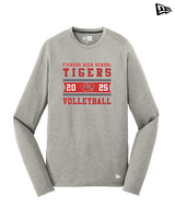 Fishers HS Boys Volleyball Stamp 25 - New Era Performance Long Sleeve
