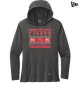 Fishers HS Boys Volleyball Stamp 25 - New Era Tri-Blend Hoodie