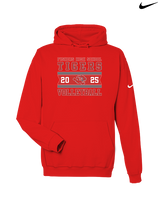 Fishers HS Boys Volleyball Stamp 25 - Nike Club Fleece Hoodie