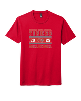 Fishers HS Boys Volleyball Stamp 25 - Tri-Blend Shirt