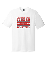 Fishers HS Boys Volleyball Stamp 25 - Tri-Blend Shirt