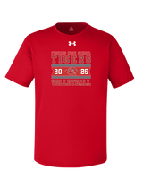 Fishers HS Boys Volleyball Stamp 25 - Under Armour Mens Team Tech T-Shirt