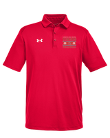 Fishers HS Boys Volleyball Stamp 25 - Under Armour Mens Tech Polo