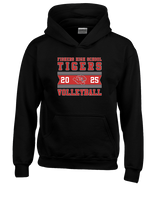 Fishers HS Boys Volleyball Stamp 25 - Unisex Hoodie