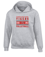 Fishers HS Boys Volleyball Stamp 25 - Unisex Hoodie