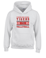 Fishers HS Boys Volleyball Stamp 25 - Unisex Hoodie