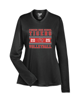 Fishers HS Boys Volleyball Stamp 25 - Womens Performance Longsleeve