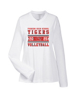 Fishers HS Boys Volleyball Stamp 25 - Womens Performance Longsleeve