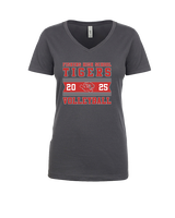 Fishers HS Boys Volleyball Stamp 25 - Womens Vneck